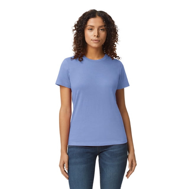 Gildan G650L Ladies' Softstyle Midweight Ladies' T-Shirt - VIOLET - M