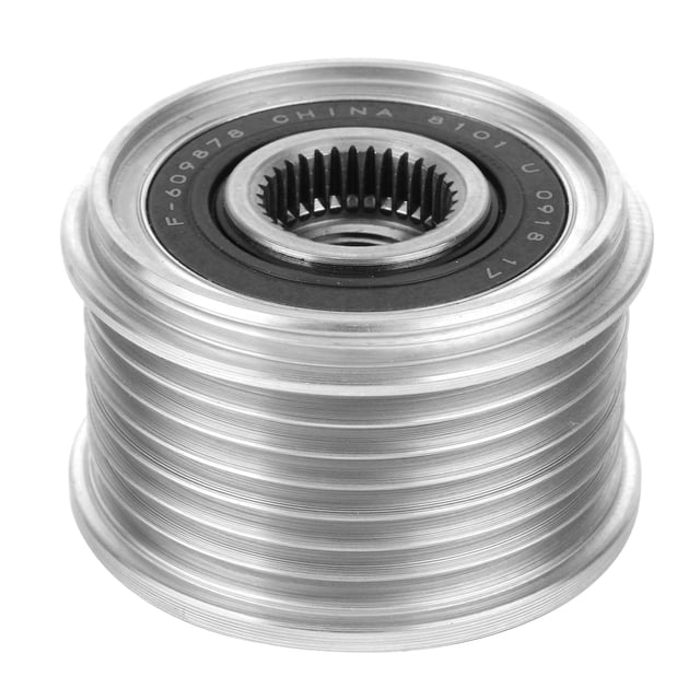 Polea de embrague del alternador F‑609878 Componentes del motor de hierro fundido aptos para Nissan Tiida Jadeshay A