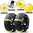 thumbnail image 3 of Juego de 10 cadenas de nieve para coche, cadenas universales ajustables de tracción de emergencia para neumáticos de seguridad de barro y nieve para coches Sincero Electrónica, 3 of 5