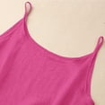 thumbnail image 5 of Pink Cotton Linen Camisole Tops for Women Spaghetti Strap Loose Fit Tank Top Summer Casual Sleeveless Shirts, 5 of 6