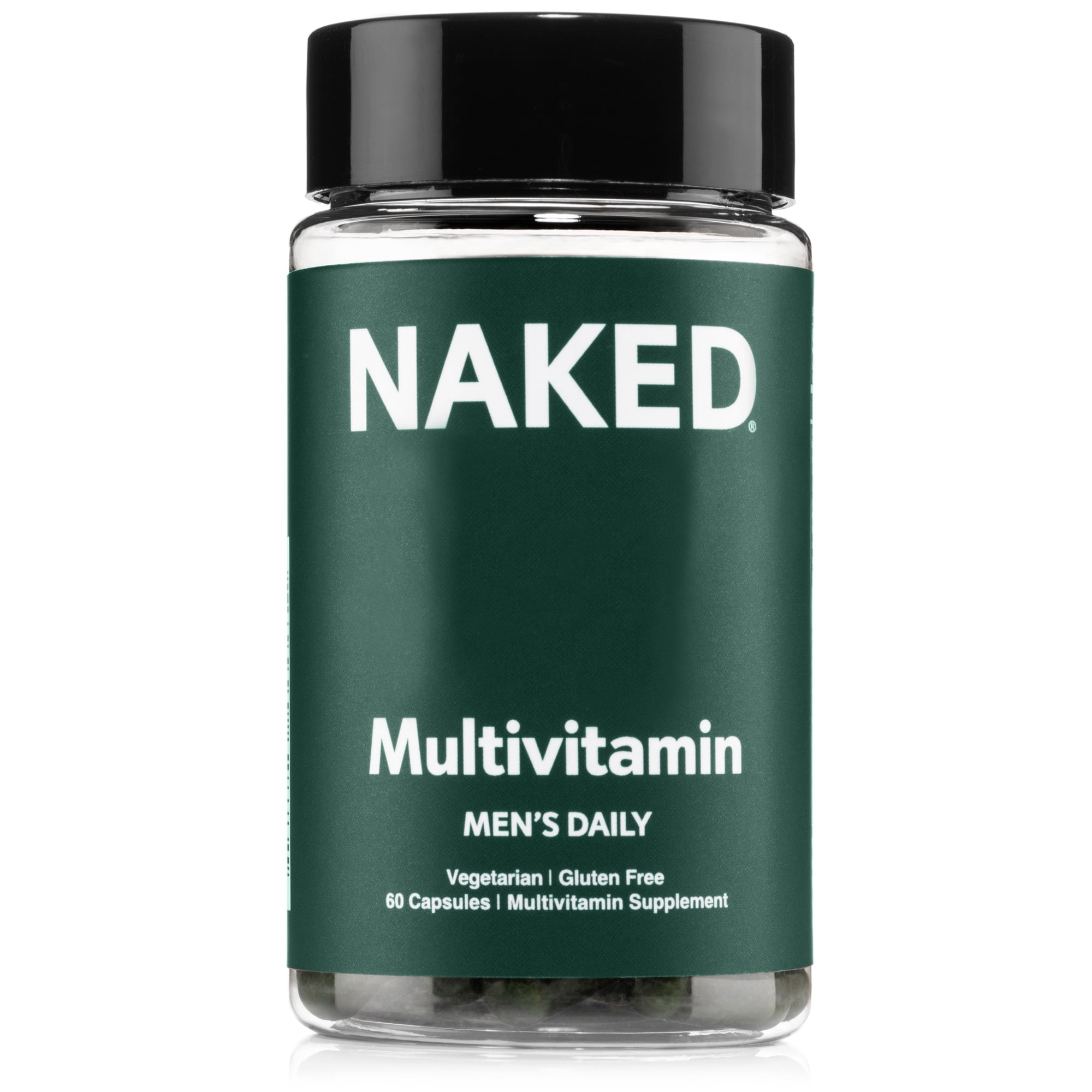 Men’s Multi – Daily Multivitamin for Men – A, C, E, Selenium, Zinc, Fruit and Super Green Extracts and More to Boost Immune Support – Gluten-Free and Vegetarian Daily Vitamins – 60 Capsules