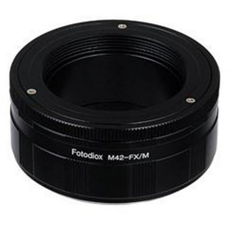 UPC: 0847372024377 | Fotodiox M42-FXRF-P-Macro-v2 Pro Lens Mount Adapter – M42 Screw Mount SLR Lens To Fujifilm X-Series Mirrorless Camera Body