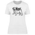 thumbnail image 1 of Angel Flying Pug Dog Puppy Tee Women's -Image by Shutterstock, 1 of 1