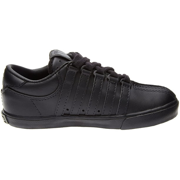 Shoes Classic Leather Infant Toddler Black Sneakers - Walmart.com