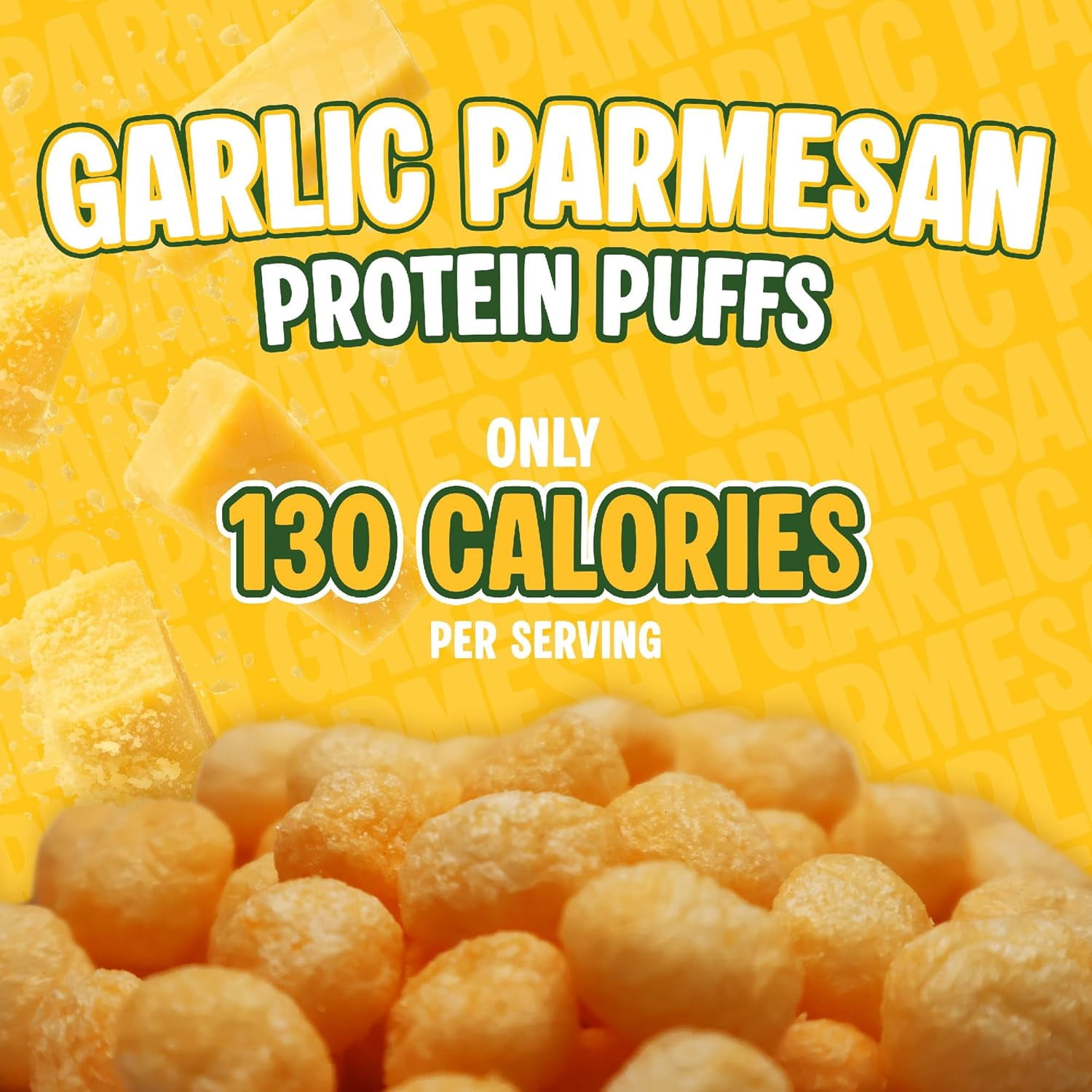 Twin Peaks Ingredients Protein Puffs, Low Carb Keto Friendly Protein Snacks, Garlic Parmesan (10.6 Ounce)