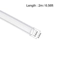 thumbnail image 2 of Uxcell 0.25''x0.37''x6.56ft Air Hoses Tube Water Pipes for Pump Transfer Silicone Rubber Clear 1 pcs, 2 of 3