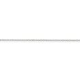 thumbnail image 3 of Auriga 925 Sterling Silver 1mm Cable Chain 18inch Necklace for Women, 3 of 6