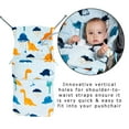 thumbnail image 3 of Buggysnuggle Newborn Stroller Footmuff Bunting Snuggle Fur, 3 of 9