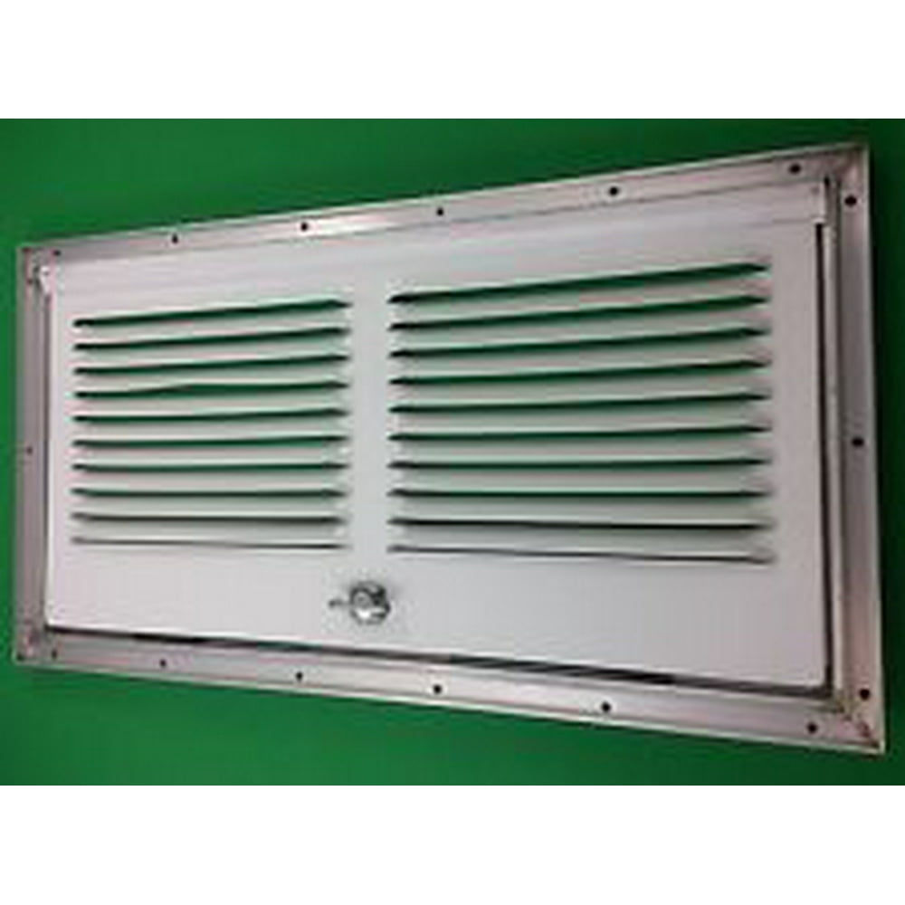Rv Refrigerator Vent Door Lower Side Square Cornered