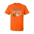 thumbnail image 2 of Wild Bobby, Be Your Own Kind of Beautiful Inspirational, Pop Culture, Men Graphic Tee, Orange, 2XL, 2 of 3