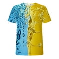 thumbnail image 4 of Birdeem Nouveau T-Shirt de Mode pour Hommes Impression 3D Bière Non Positionnée Manches Courtes Col Rond T-Shirt Décontracté Haut de Sport Blouses, 4 of 5
