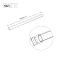 thumbnail image 2 of Plástico Tubería Rígido Policarbonato Redondo Tubo Transparente 0,2"(5mm) ID 0,23"(6mm) OD 6" (150mm) Alto Impacto para Iluminación, Maquetas, Agua Plomería, 2 of 7