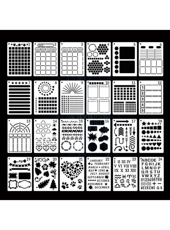 Stencils &amp; Templates in Scrapbooking - Walmart.com