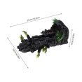 thumbnail image 2 of Nestingho De Artificial De Resina Para Acuario Con Natural Oscuro, 2 of 8