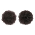 thumbnail image 1 of WIFKLSIIPG Extension de Queue de Cheval à Cordon pour Femmes Noires, Queue de Cheval Synthétique Mi-Courte à Manches Bouffantes pour Cheveux Naturels, Chignon de Queue de Cheval Bouclé à Cordon Crépus à Clipser, 1 of 1