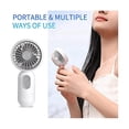 thumbnail image 4 of Portable Handheld Mini Fans, Usb Rechargeable Personal Fan For Travel/camping/outdoor/home/office 2, 4 of 5