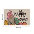 thumbnail image 3 of HongHeng Easter Bunny Door Mat 31x19 Inch Easter Welcome Doormat Indoor Outdoor Entrance Floor Mats Non-Slip Washable Easter Decor Rug, 3 of 6