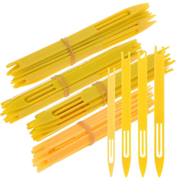 40pcs Fishing Net Mending Needles Kit with Sizes #1, #2, #3, #4 - Cast Net Repair Accessories