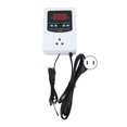 thumbnail image 2 of Digital Temperature Controller 1500W 10A LCD Screen Digital Thermostat Controller for Incubator Brewing Greenhouse US Plug 110V, 2 of 5