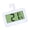 White, variant on Wireless Thermometers High Sensitivity Sensors Lightweight Thermometers ABS Perfect For Indoor Climate Monitoring