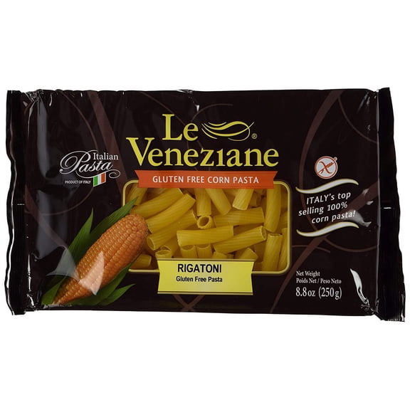 Le Veneziane Rigatoni Pasta Gluten Free 8.8 oz Pack of 2