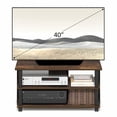 thumbnail image 5 of Furinno SULLY 3-Tier Entertainment Center for TV up to 40 Inch Amber Pine, 5 of 7