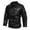Black, variant on Aimik Hanes Mens Leather Jacket Motorcycle Black Biker Jackets Vintage Faux Leather Outwear Casual Lightweight-Black XXXL