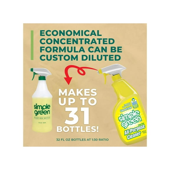 Simple Green Lemon Scent Concentrated All Purpose Cleaner Liquid 32 oz