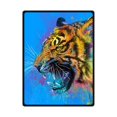 thumbnail image 1 of RYLABLUE Tiger Fleece Blanket Throw Blanket 58x80 inches, 1 of 1