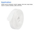 thumbnail image 4 of Uxcell Flat Nylon Webbing Strap 1 inch 15 Yards White for Backpack Luggage Rack, 4 of 6