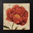 thumbnail image 2 of Audit, Lisa 20x20 Black Modern Framed Museum Art Print Titled - Floral Romance II C, 2 of 5