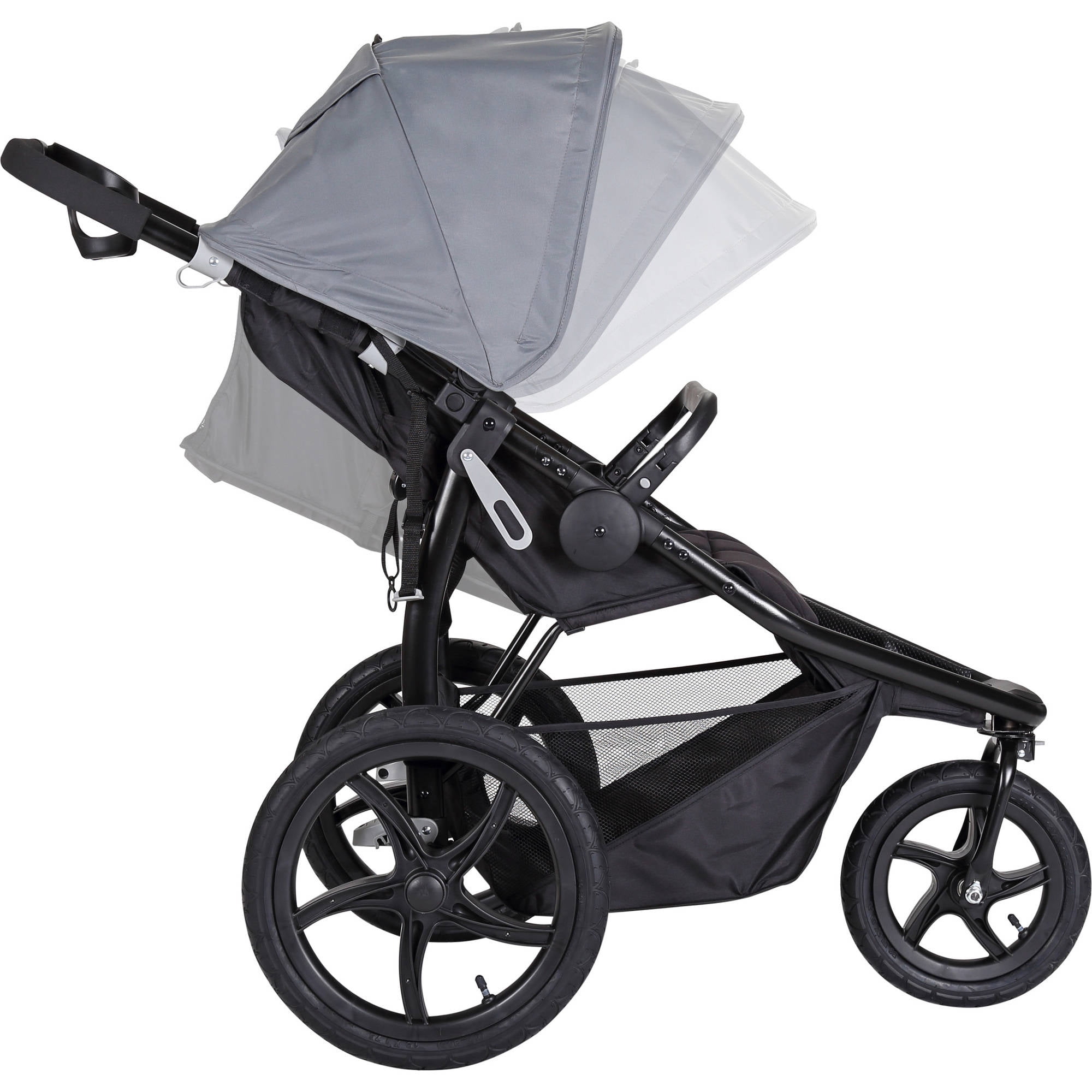 Baby Trend Stealth AllTerrain Jogger Stroller Alloy Compact Fold Outdoor Travel eBay