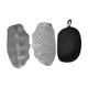 thumbnail image 3 of 2 almohadillas para levantamiento de pesas, agarres para entrenamiento, agarres para dominadas, antideslizantes con estuche de EVA. Gris, 3 of 9