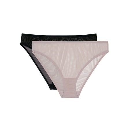 

Smart & Sexy Women s Mesh High Leg Panty 2-Pack Style-SA1409
