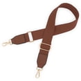 thumbnail image 2 of Spencer Purse Straps Replacement Adjustable Crossbody Bag Strap for Purses Satchel, Wide Shoulder Strap, Brown, 2 of 7
