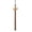 Black, Dark Gold, variant on Graduation Tassel - 2020 - Gold Charm - 2 Color, Red / Light Blue
