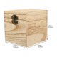 thumbnail image 5 of ColoMX Caja de regalo de madera de 4 piezas Caja de recuerdos de madera con cerradura Caja de regalo de caja de madera pequeña Caja vintage, 5 of 8