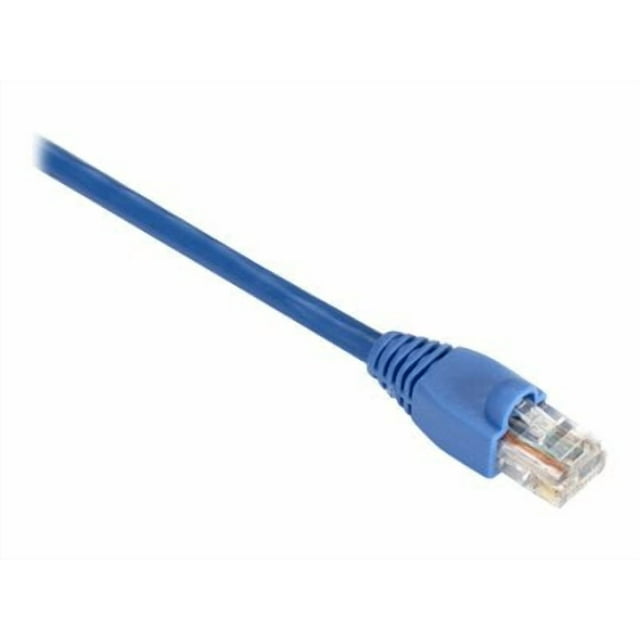 Black Box GigaBase 350 - Patch cable - RJ-45 (M) to RJ-45 (M) - 50 ft - UTP - CAT 5e - booted, snagless - blue