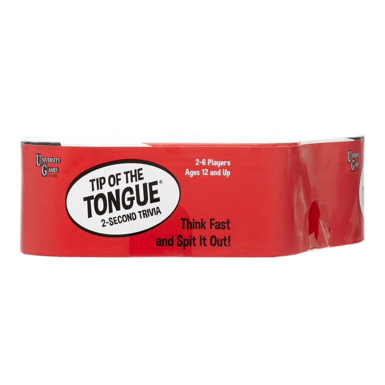 Tip Of The Tongue – Gioco Da Tavolo Quiz Veloce, Domande A Sfida Per Famiglie, 2 Secondi Per Rispondere