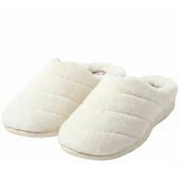 Dearfoams Textured Knit Clog Slippers with Memory Foam (Women's