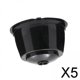 thumbnail image 1 of Juego de 5 Cápsulas de Café Reutilizables Soledad Nescafé Diseño Moderno 5 piezas, 1 of 10