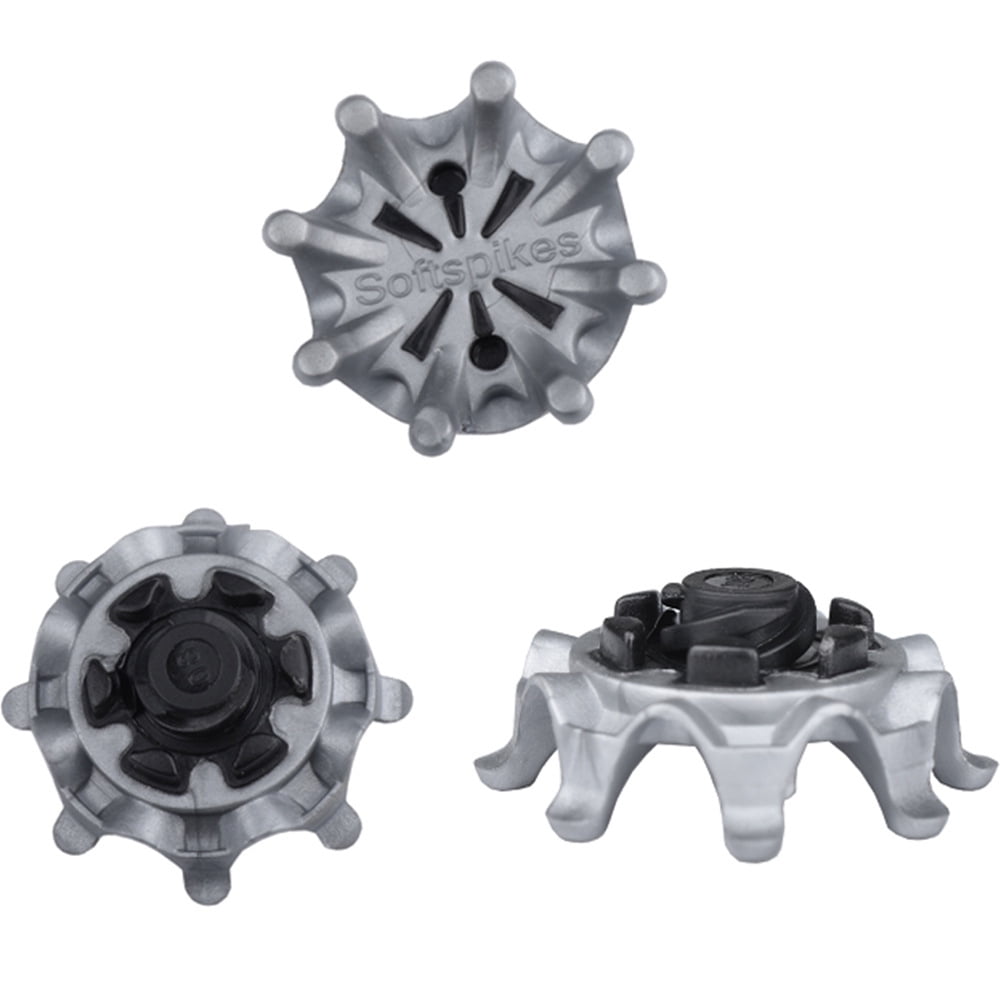 2.5CM 1.0T 0.003KG Golf Shoe Spikes For Golf Shoes Soft Replacement Spikes Easy To Change Golf Studs Quick Twist Soft Studs Fits Most Models