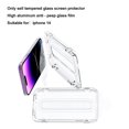 thumbnail image 2 of Prevent peeping， Glass Screen Protector designed for iPhone 14 series Auxiliary tool, 2 of 5