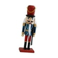 thumbnail image 4 of GUOOL Christmas Decorative Nutcracker Figurine Christmas Decor Holiday Christmas Ornament for Home Shelf Thanksgiving Table Parties Red, 4 of 9