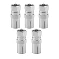 thumbnail image 4 of Adaptador coaxial, 5 piezas, adaptador de antena de TV macho tipo F, adaptador coaxial tipo F, máxima eficiencia, 4 of 8