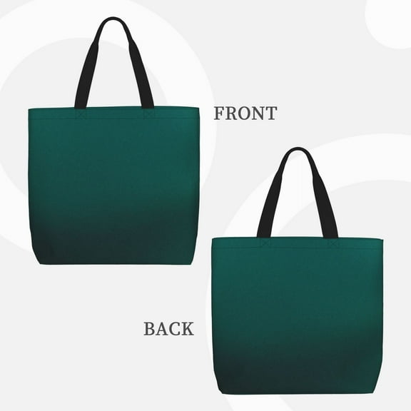 Horeoi Dark teal green for ​Reinforced Shoulder Tote Bag Scratch-Proof Design Spacious Organizer Crossbody Carry Daily Commute Must-Have