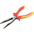 thumbnail image 2 of 200mm 8 Inch VDE Insulated Long Nose Pliers Electricians Electrical Hybrid Use, 2 of 3