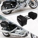 thumbnail image 2 of 1 Par Motocicleta Alforja Bolsas Lona Negro 17.72''x7.87''x7.48'', 2 of 10