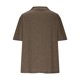 thumbnail image 5 of Blusas para mujer,Blusa de lentejuelas con cuello en V, top informal de manga corta, camisa de poliéster con detalle brillante, corte holgado para uso diario, sopatenor, 5 of 8