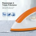 thumbnail image 4 of QuLuJing Clearance Home Items, Dry Iron 1000W Lightweight Iron with Adjustable Temperature Control indicator Light Home Appliances, 4 of 7